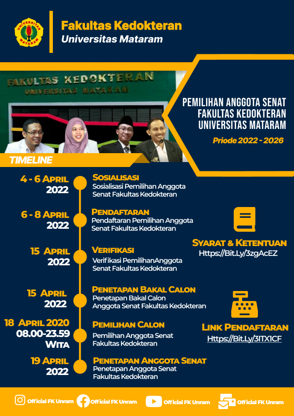 PEMILIHAN ANGGOTA SENAT FAKULTAS KEDOKTERAN UNIVERSITAS MATARAM