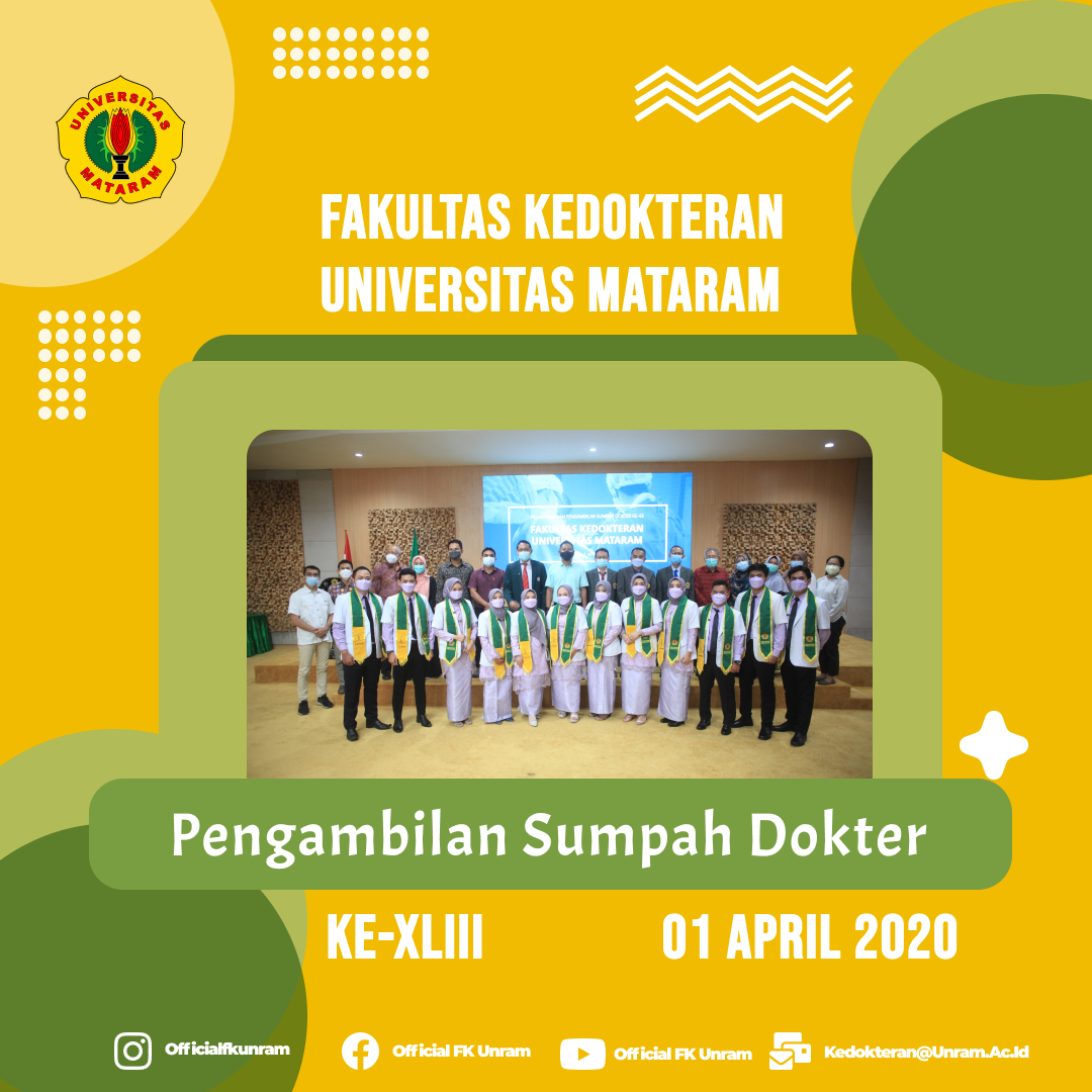 Pengambilan Sumpah Dokter ke-XLIII