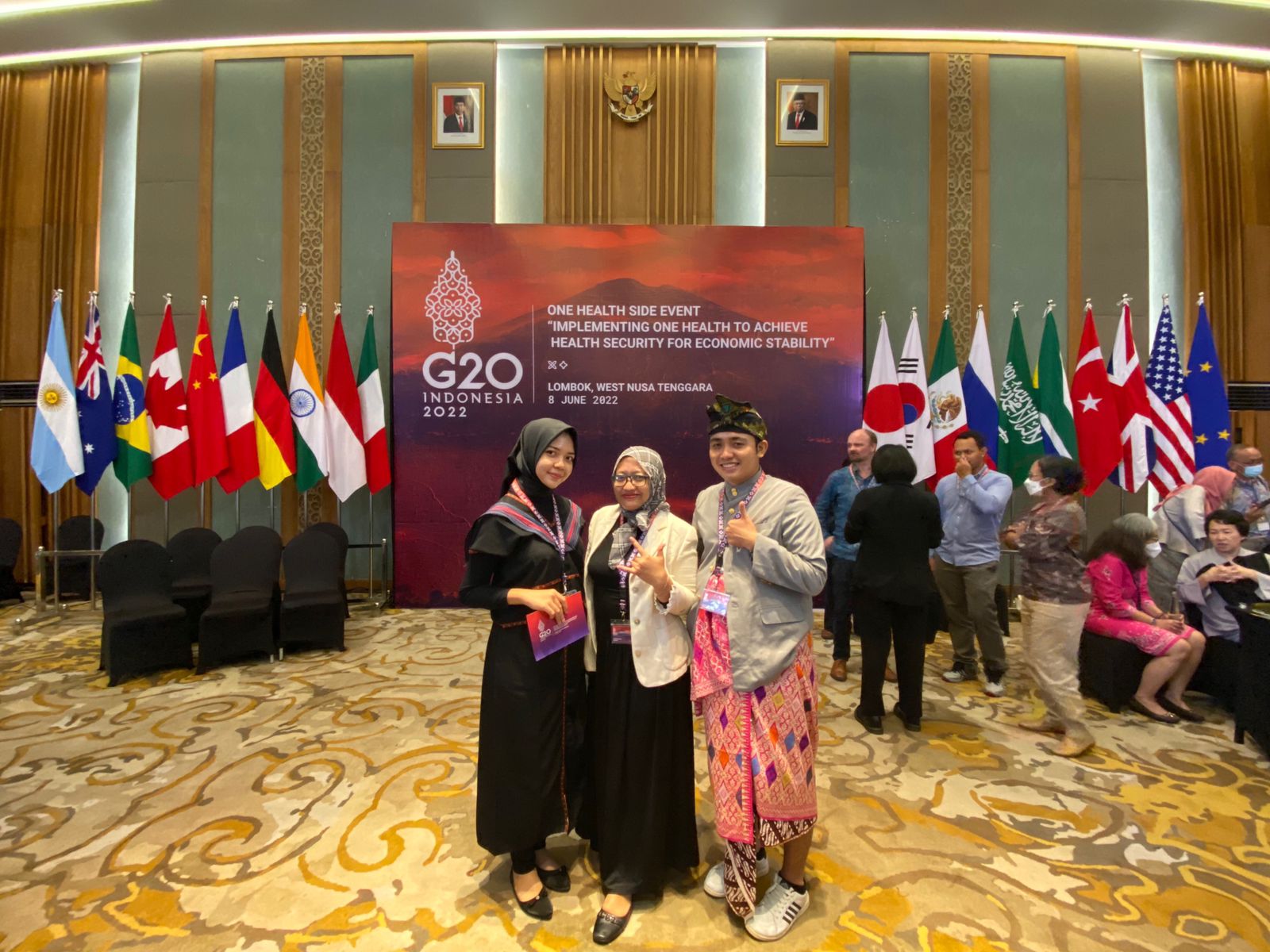 FAKULTAS KEDOKTERAN UNIVERSITAS MATARAM MENDUKUNG TERSELENGGARANYA G20 SIDE MEETING EVENT