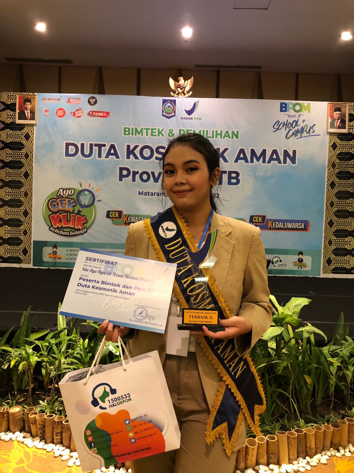 Badan Pengawas Obat dan Makanan (BPOM) menyelenggarakan program “Badan POM Goes to School + Campus”