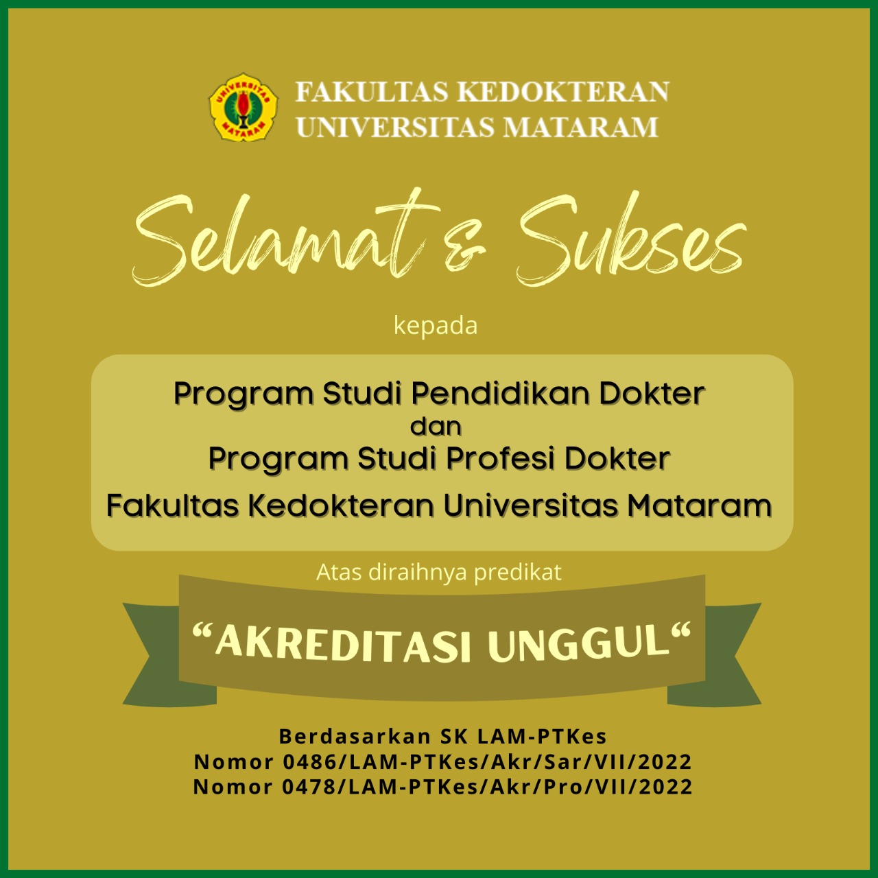 FK Unram Kembali Mengirim Dosen untuk Mengikuti Pendidikan S3 di Luar Negeri
