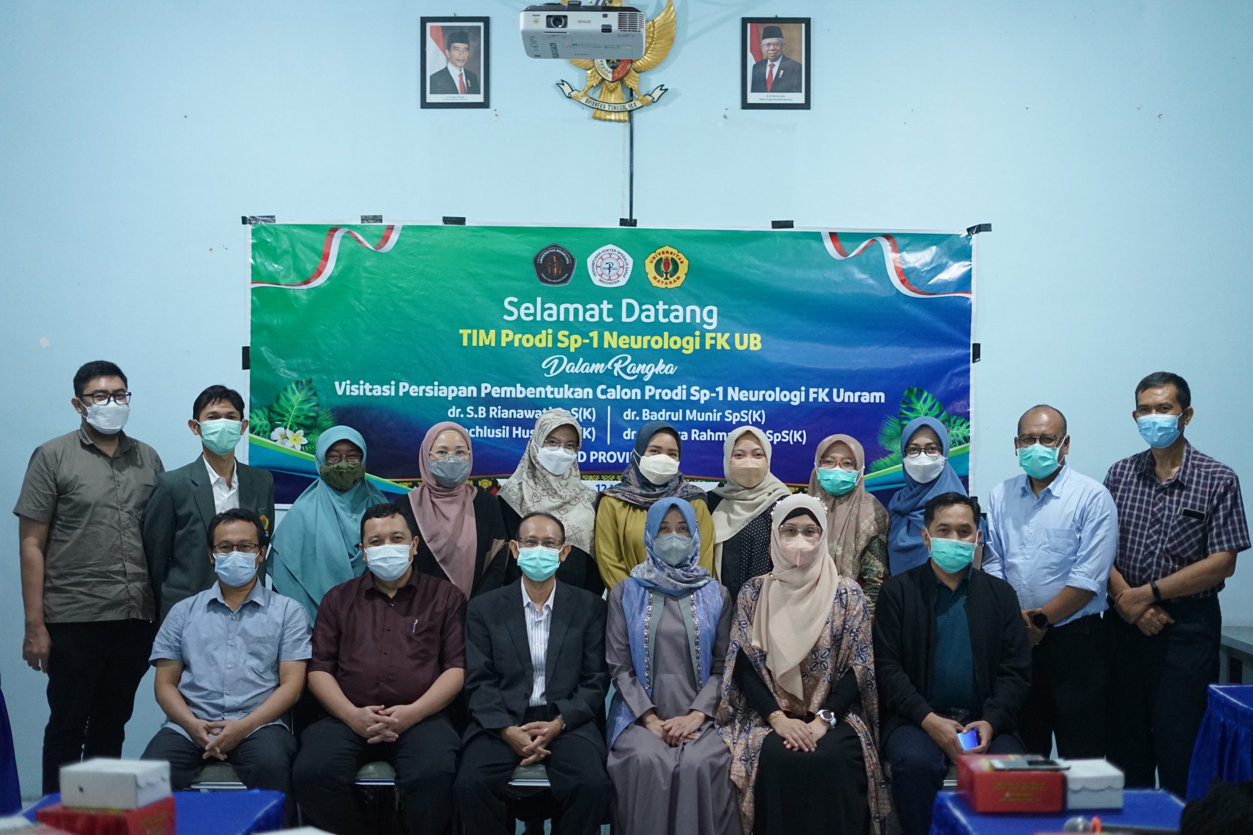 Kunjungan Visitasi Hari Pertama Tim Kolegium Neurologi Indonesia ke Fakultas Kedokteran Universitas Mataram