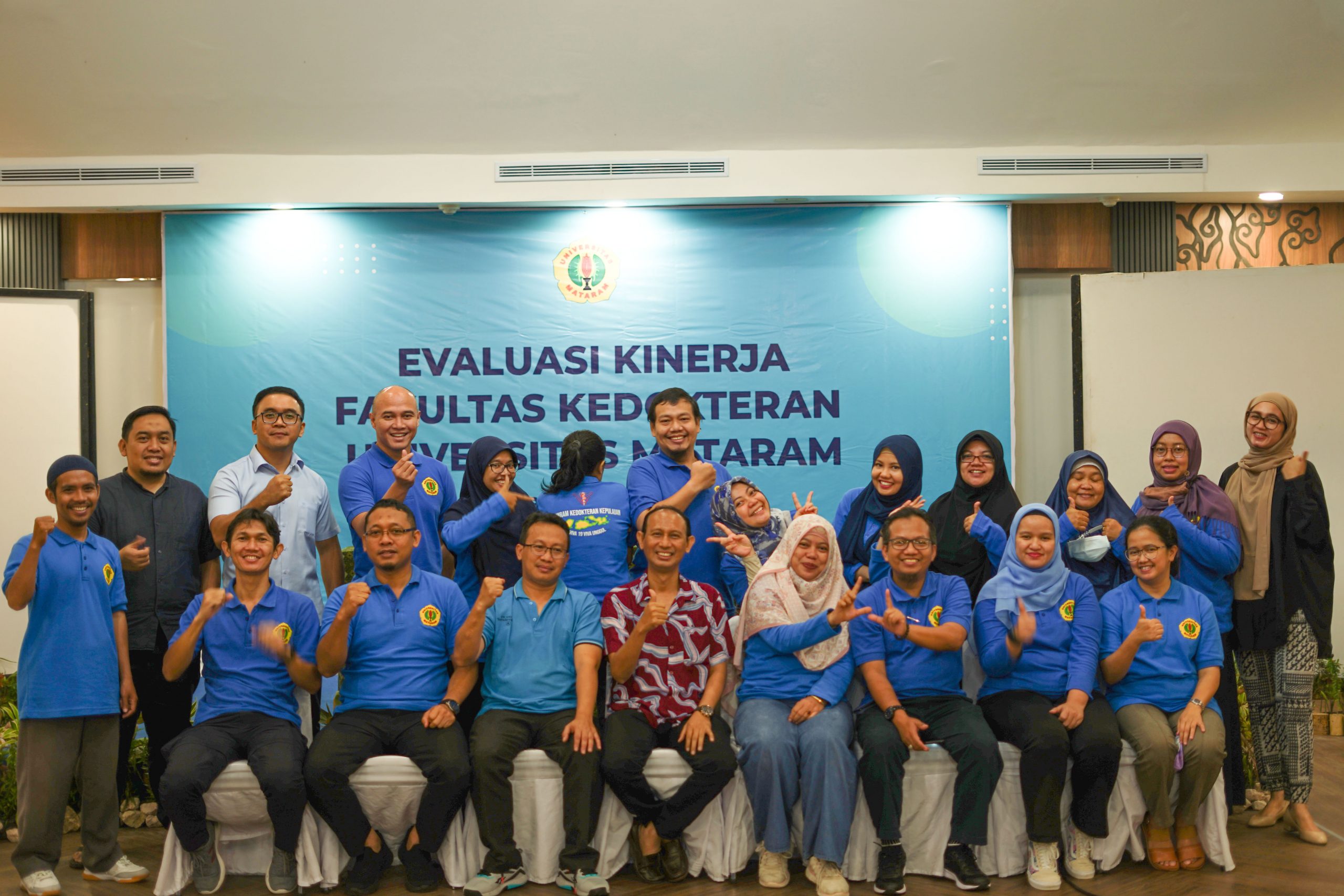 Fakultas Kedokteran Universitas Mataram melaksanakan Evaluasi Kinerja Tahunan