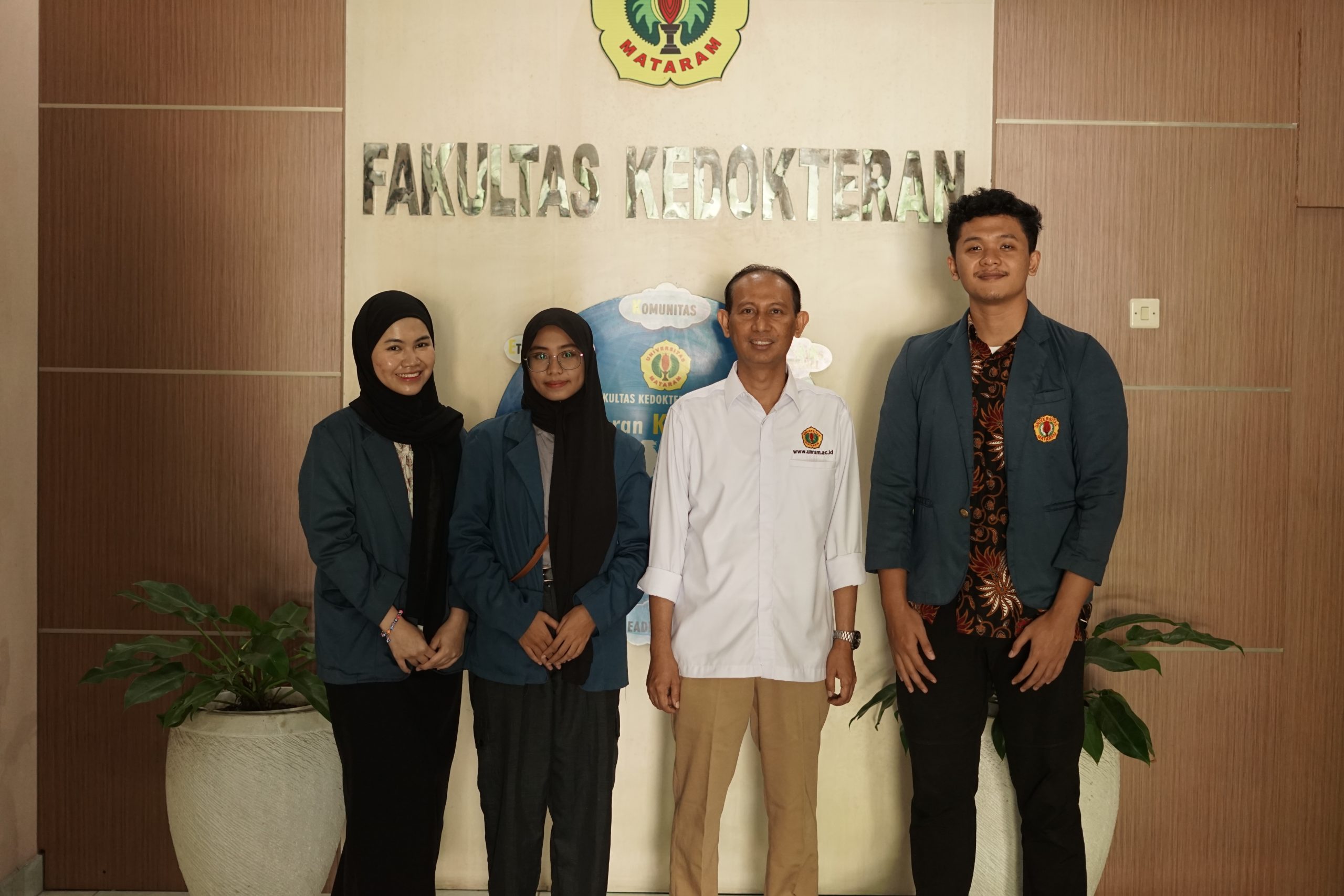 Dean of Faculty of Medicine University of Mataram officially launched the International Students Exchange Program