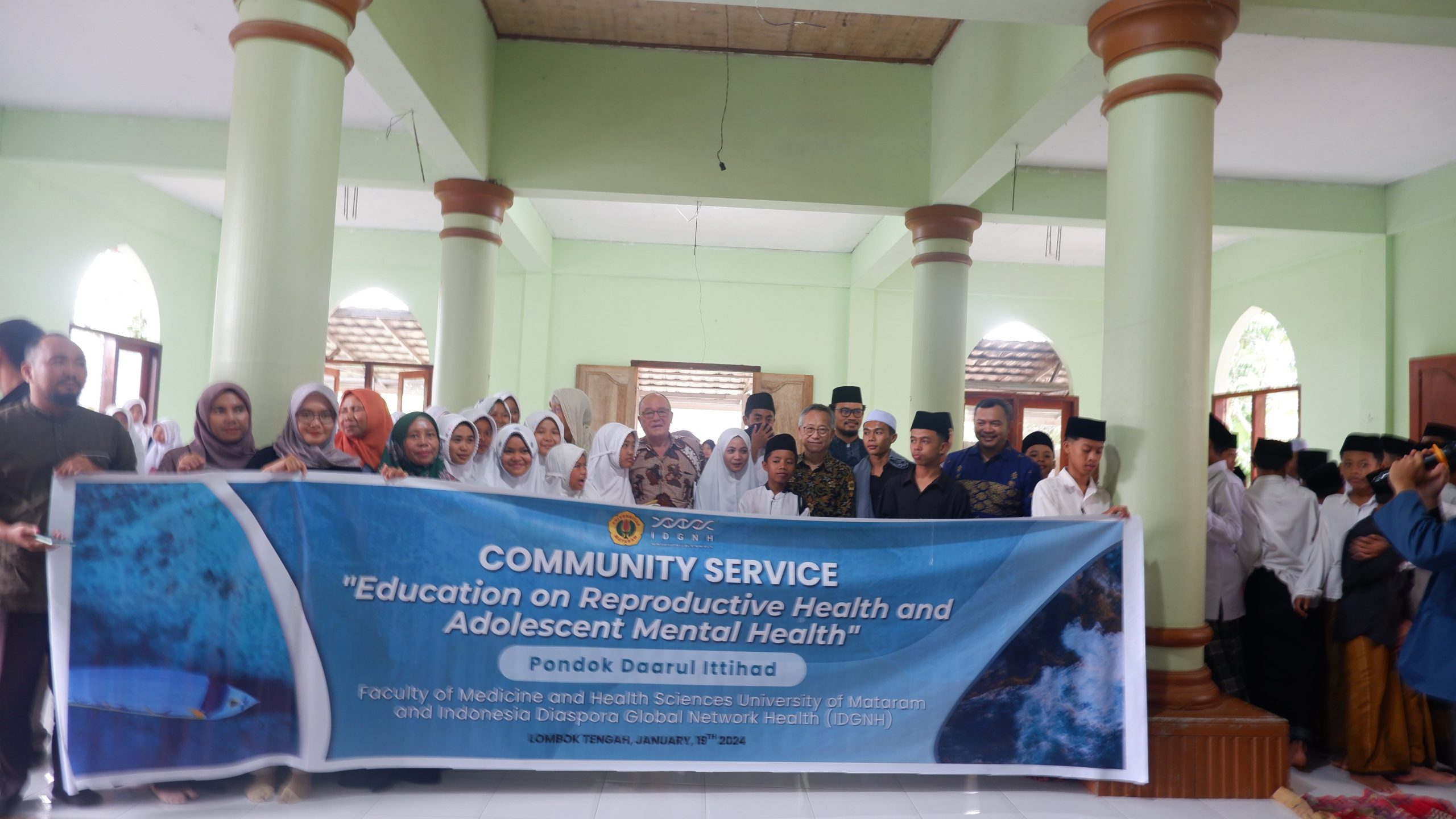 Kunjungan Indonesia Diaspora Global Network Health: Pengabdian kepada Masyarakat