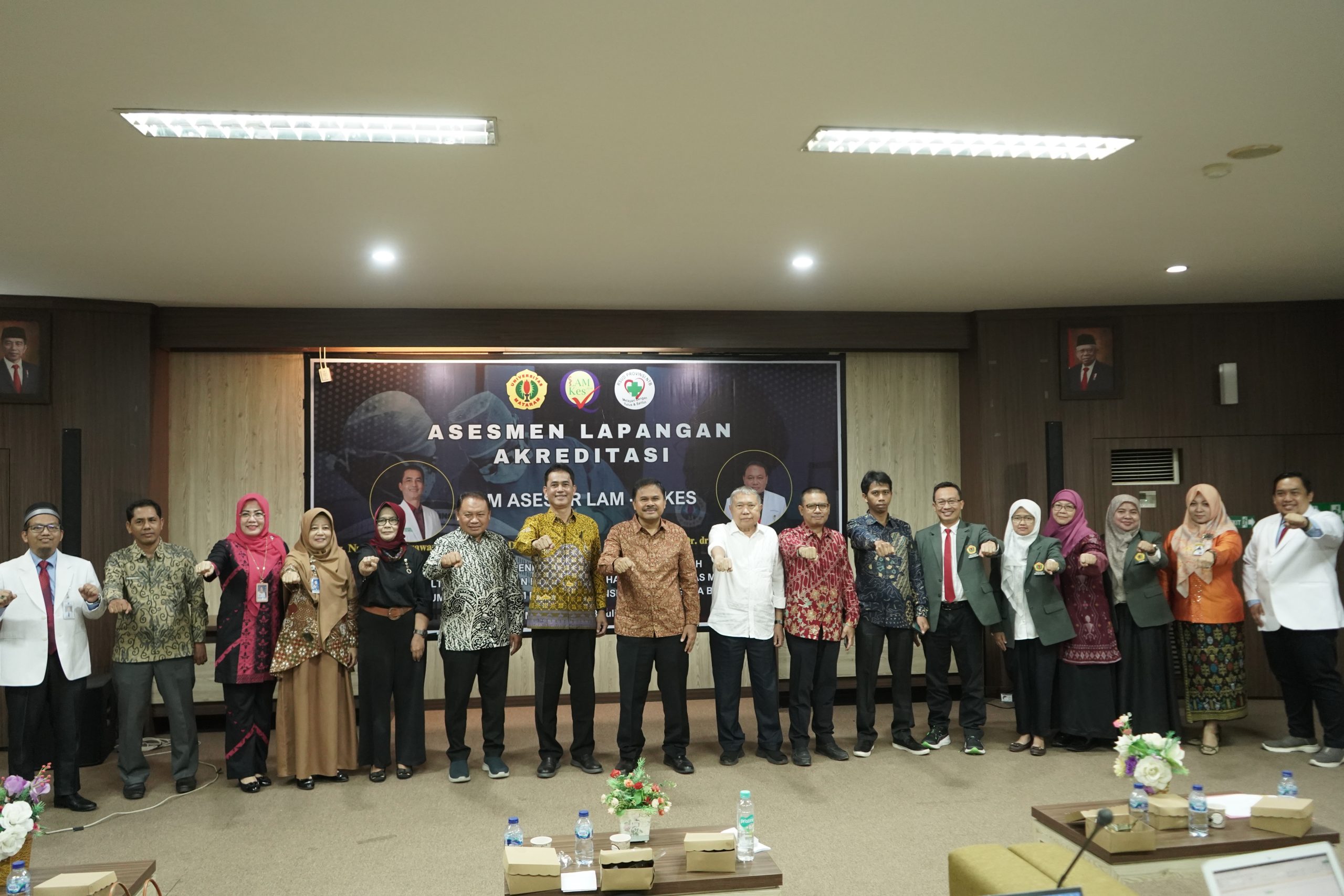 ASESMEN LAPANGAN AKREDITASI PPDS BEDAH FAKULTAS KEDOKTERAN DAN ILMU KESEHATAN UNIVERSITAS MATARAM – RSUD PROVINSI NTB OLEH TIM ASESSOR LAM-PTKES