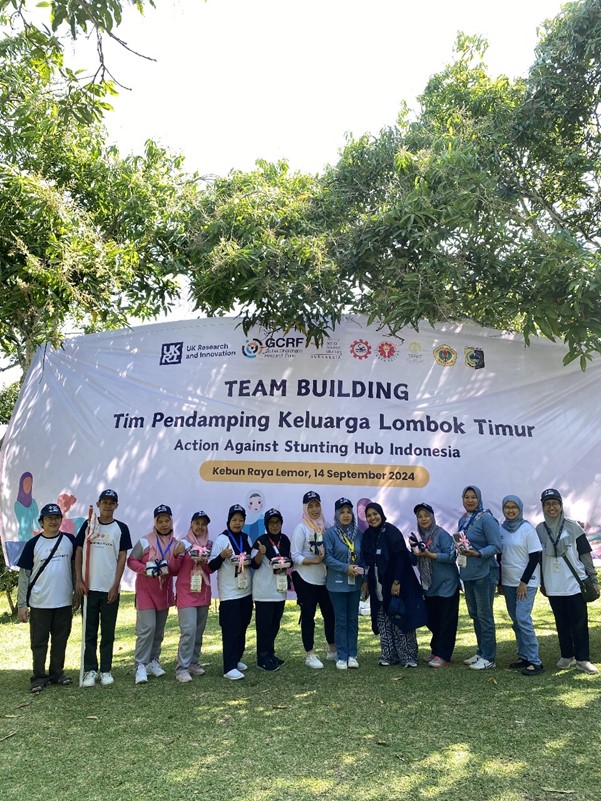 THE DEDICATION COLLABORATION OF THE FACULTY OF MEDICINE OF UNRAM WITH SEAMEO RECFON: THE TEAM BUILDING OF THE EAST LOMBOK FAMILY ASSISTANCE TEAM ACTION AGAINST STUNTING HUB (AASH)