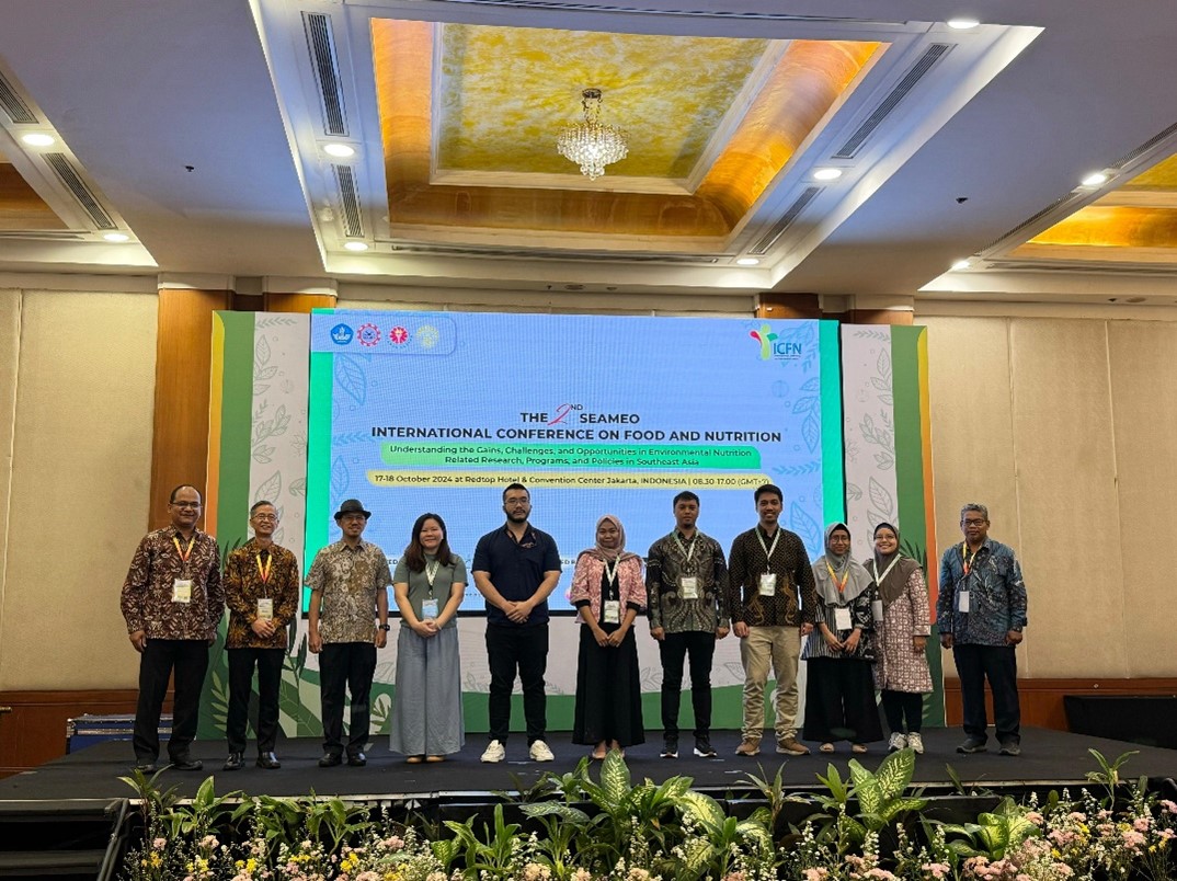 FKIK UNRAM SEBAGAI REKANAN DALAM THE 2ND INTERNATIONAL CONFERENCE ON FOOD AND NUTRITION YANG DISELENGGARAKAN OLEH SEAMEO RECFON