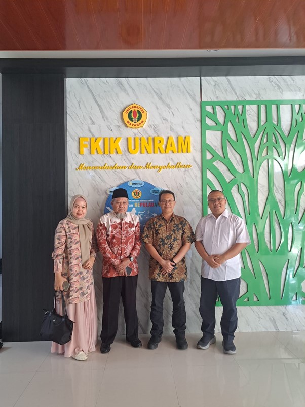 Kedatangan Rektor Universitas Muhammadiyah Mataram