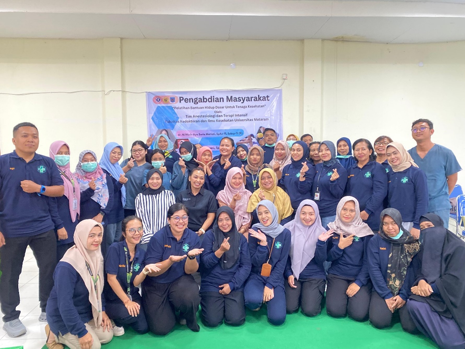 FKIK Unram berikan pelatihan Bantuan Hidup Dasar