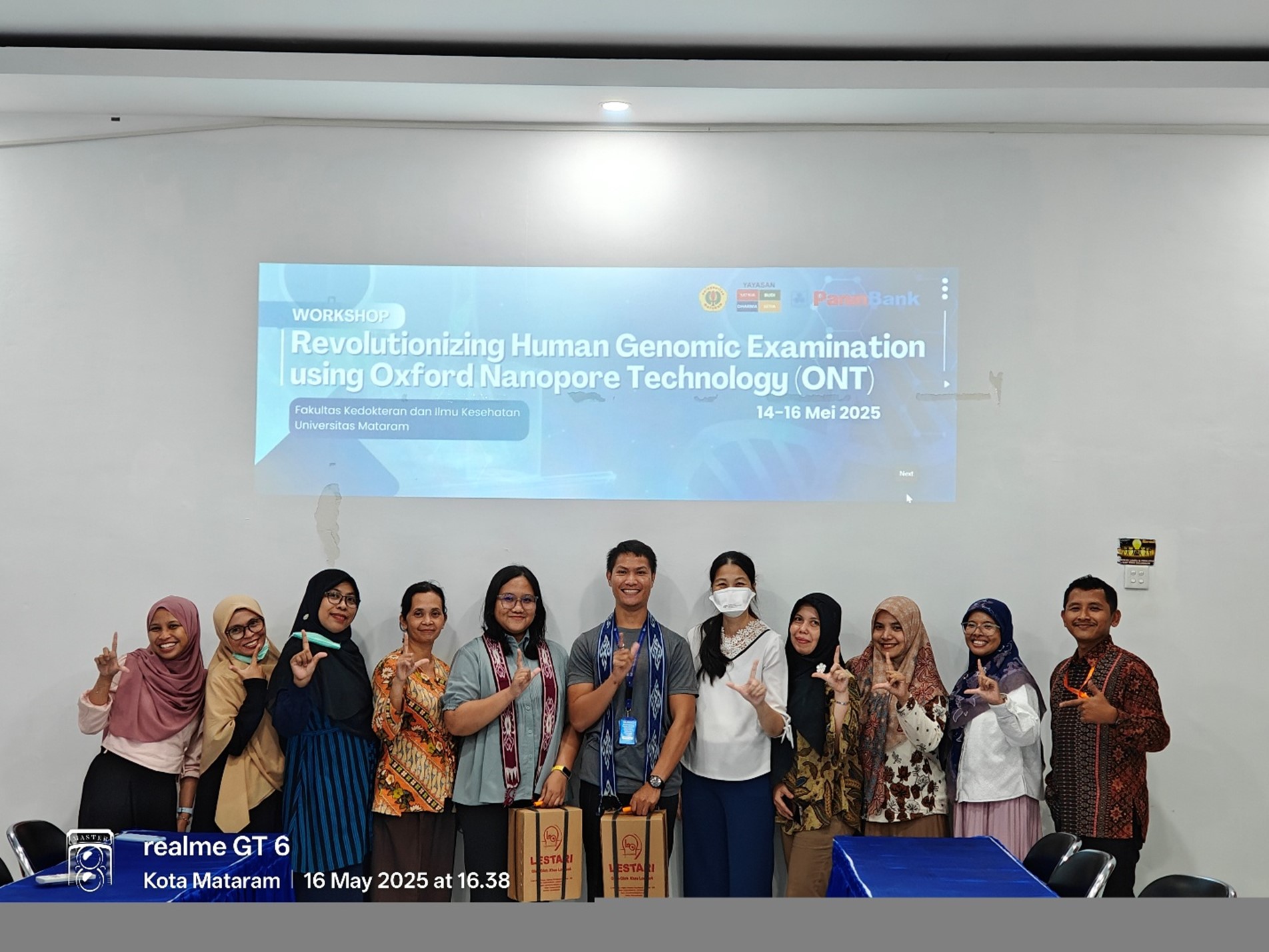 Hands-On Oxford Nanopore Technology: Kolaborasi FKIK UNRAM dan YSDS dalam Riset Genomik dan Metagenomik