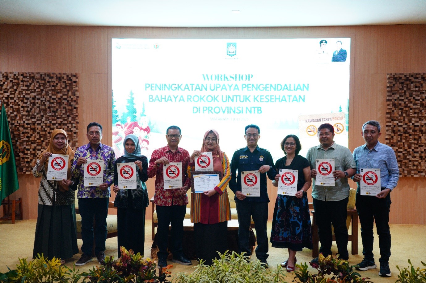 Universitas Mataram Gelar Workshop Penguatan Program Pengendalian Rokok di NTB