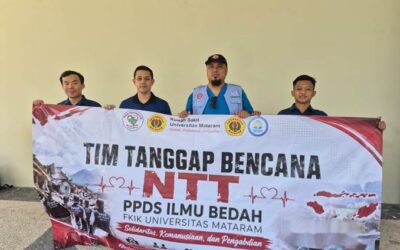 FKIK dan RS Universitas Mataram Kirim Tim Relawan Medis untuk Membantu Korban Gempa di Nusa Tenggara Timur